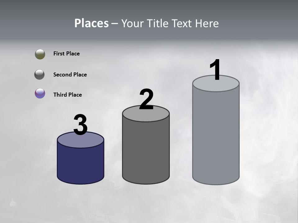 Mist Steam Pollution PowerPoint Template