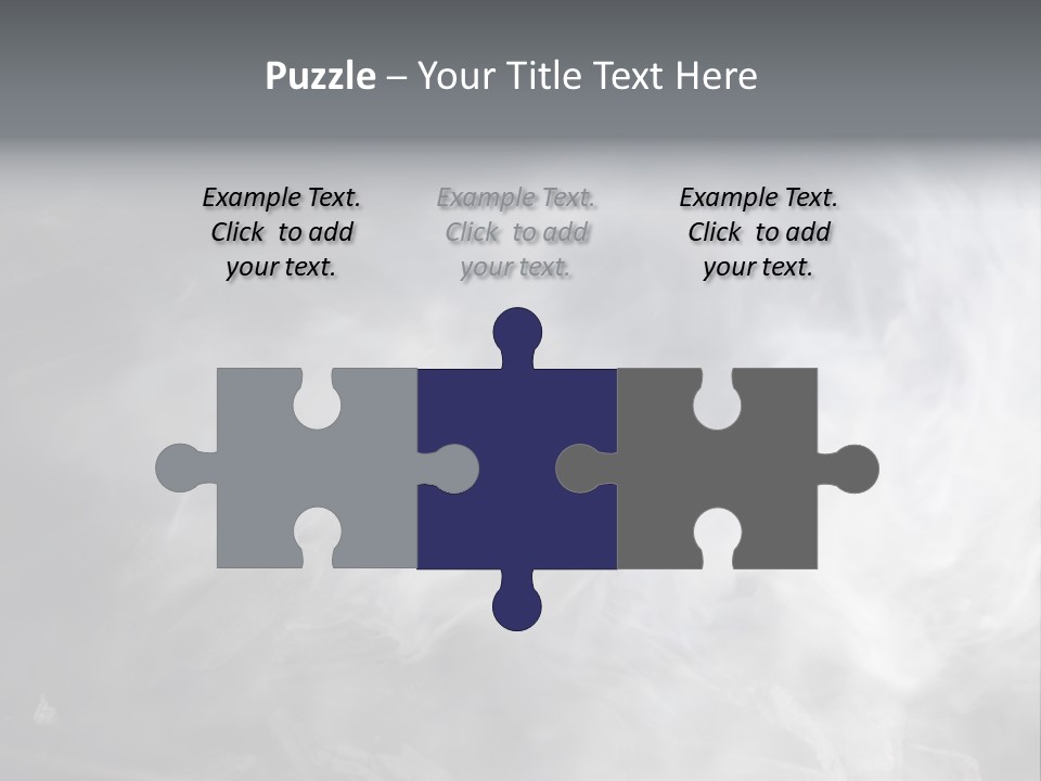 Mist Steam Pollution PowerPoint Template