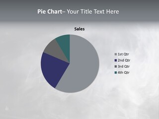 Mist Steam Pollution PowerPoint Template
