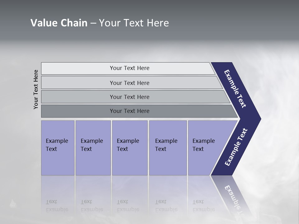 Mist Steam Pollution PowerPoint Template