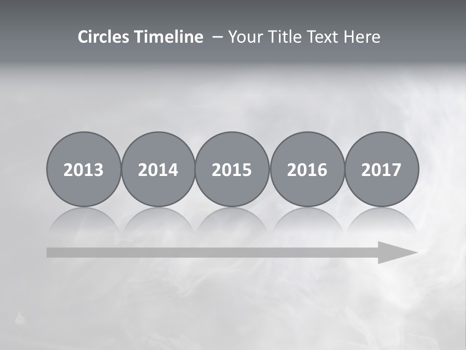 Mist Steam Pollution PowerPoint Template