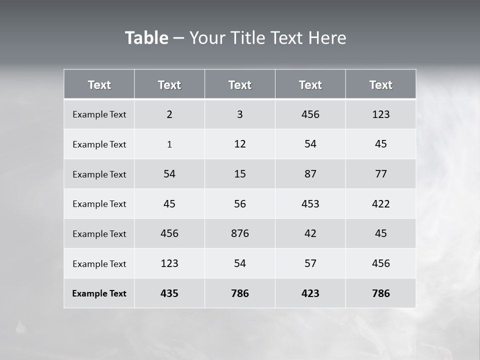 Mist Steam Pollution PowerPoint Template