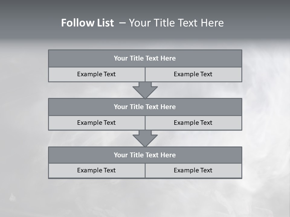 Mist Steam Pollution PowerPoint Template