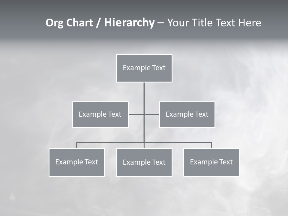 Mist Steam Pollution PowerPoint Template