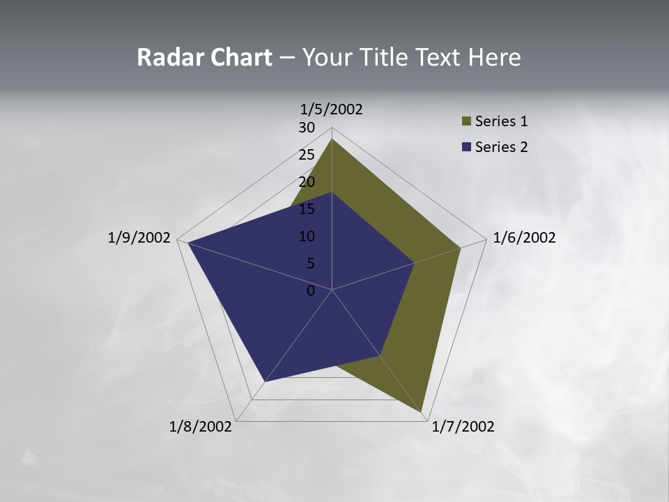 Mist Steam Pollution PowerPoint Template