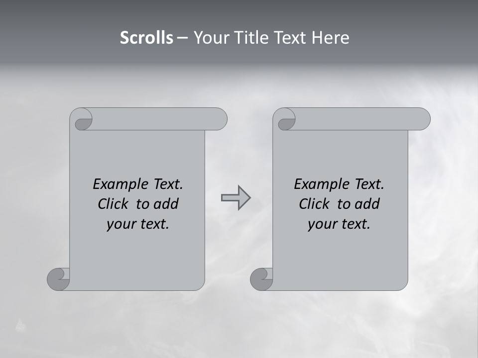 Mist Steam Pollution PowerPoint Template