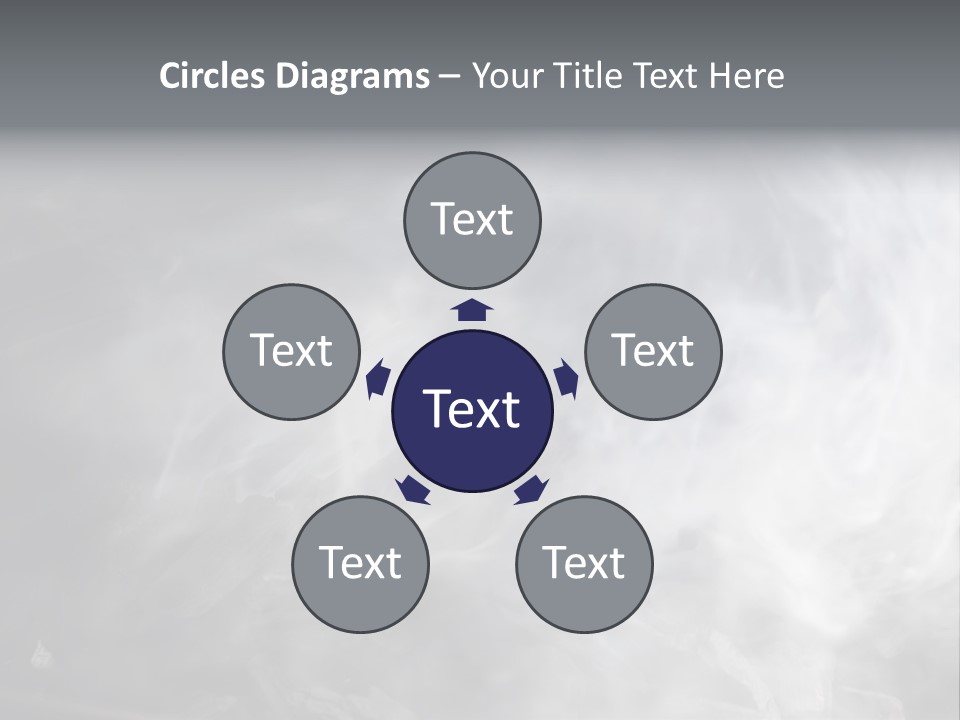 Mist Steam Pollution PowerPoint Template