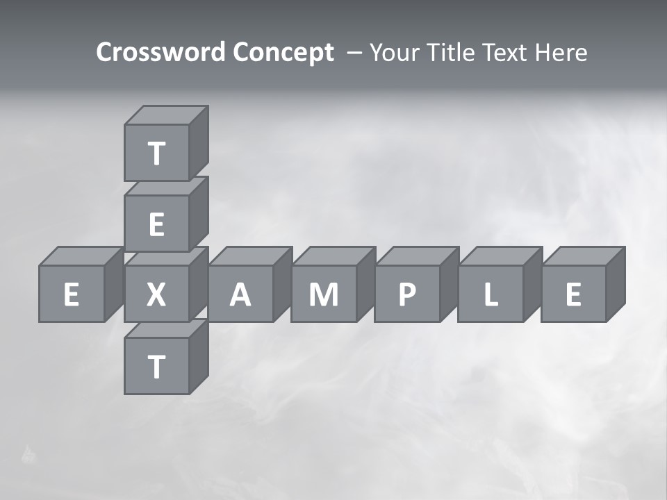 Mist Steam Pollution PowerPoint Template