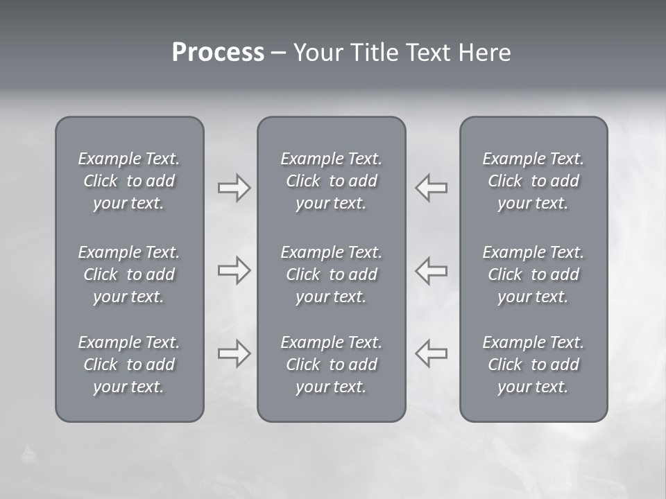 Mist Steam Pollution PowerPoint Template