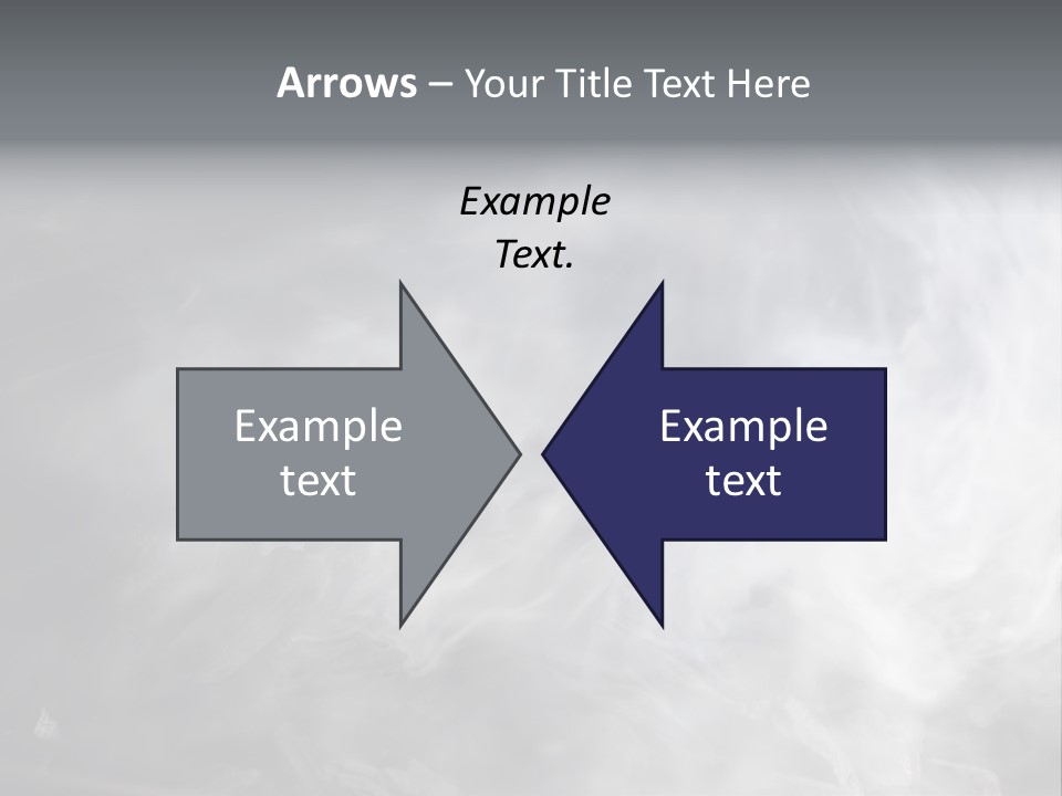 Mist Steam Pollution PowerPoint Template