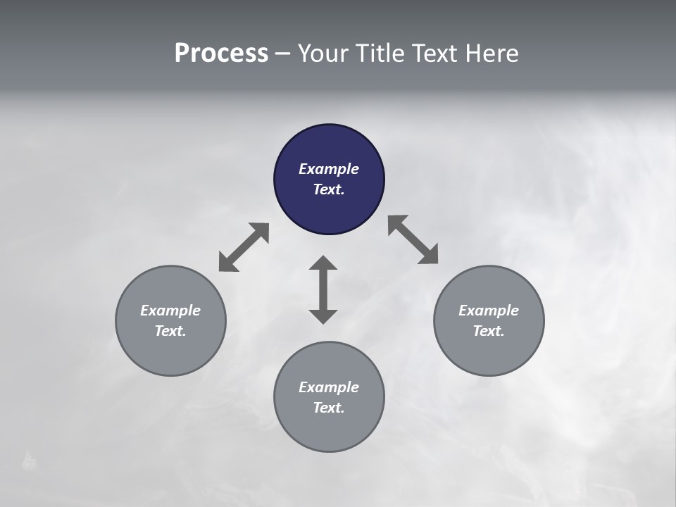 Mist Steam Pollution PowerPoint Template