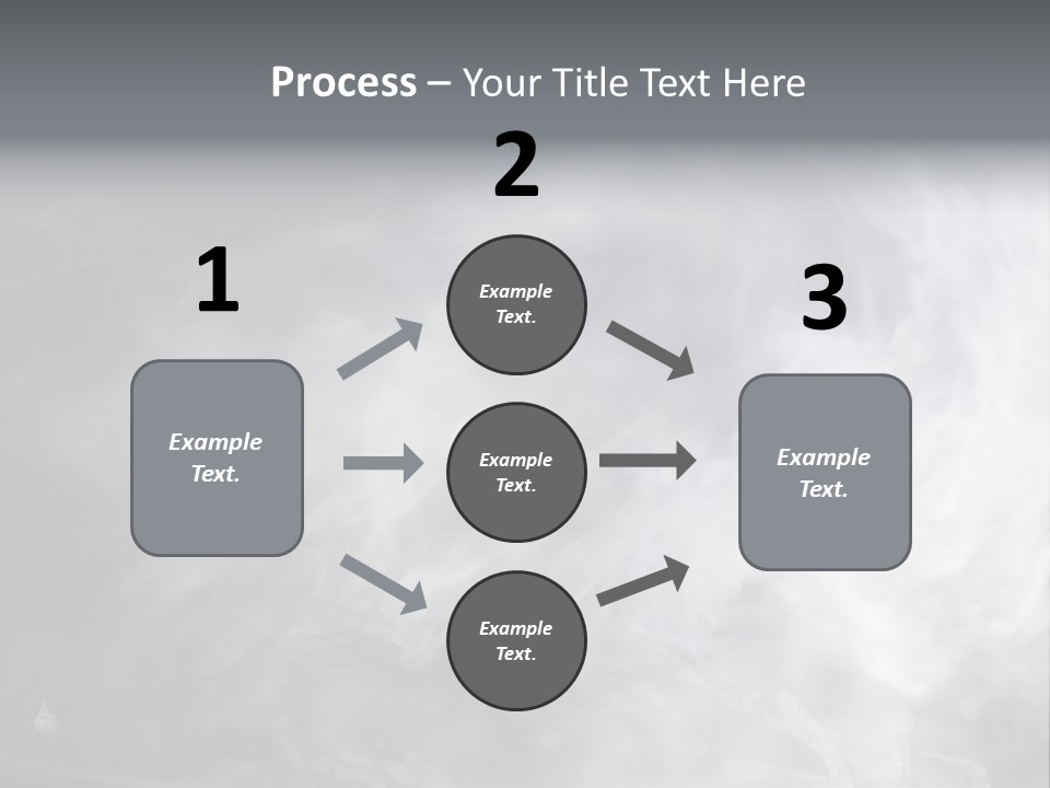 Mist Steam Pollution PowerPoint Template