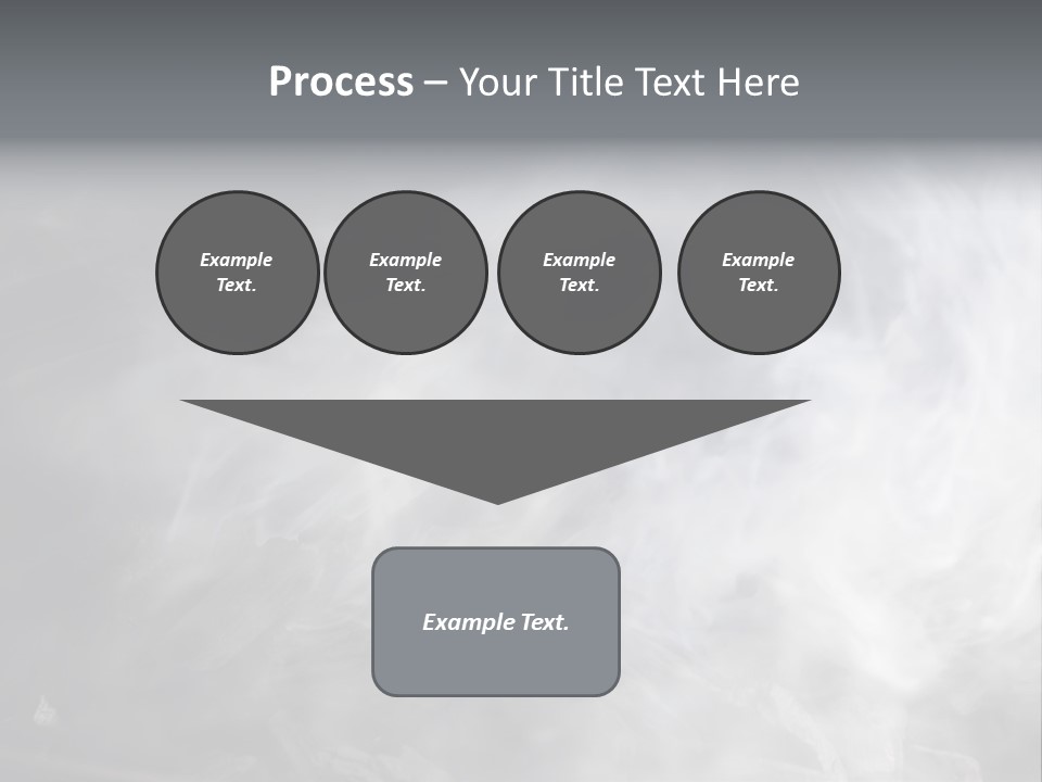 Mist Steam Pollution PowerPoint Template