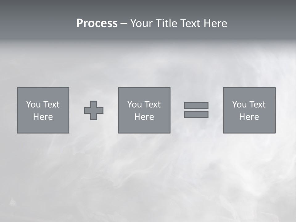 Mist Steam Pollution PowerPoint Template