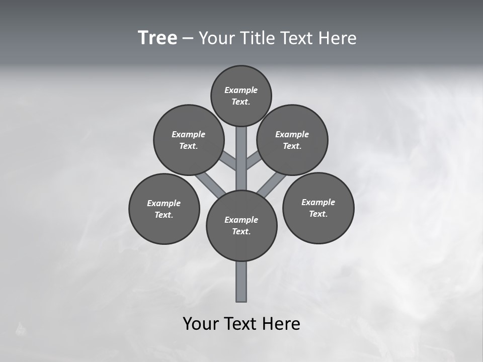 Mist Steam Pollution PowerPoint Template