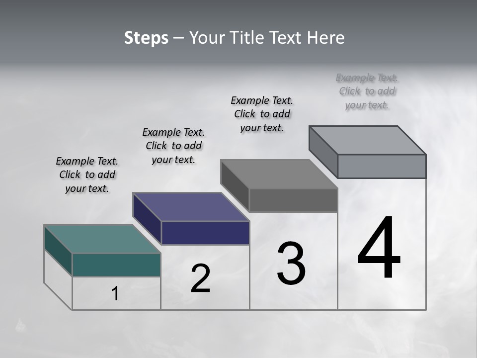 Mist Steam Pollution PowerPoint Template