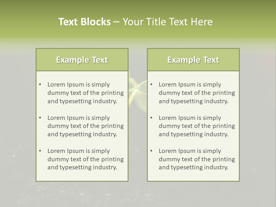 Nature Vegetable Country PowerPoint Template