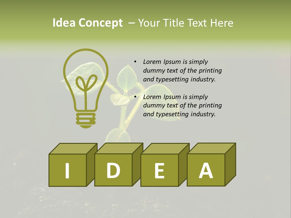 Nature Vegetable Country PowerPoint Template
