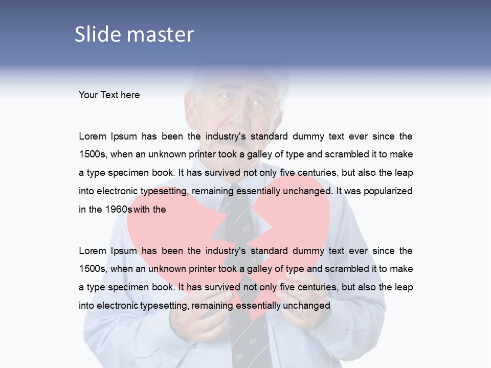 Spouse Rejection Romance PowerPoint Template