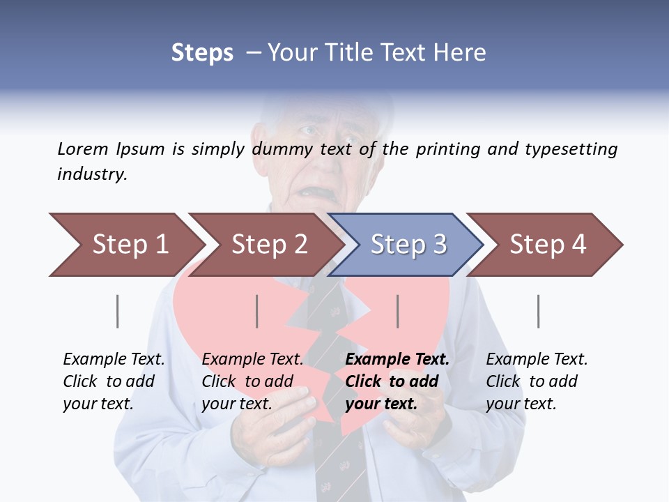 Spouse Rejection Romance PowerPoint Template