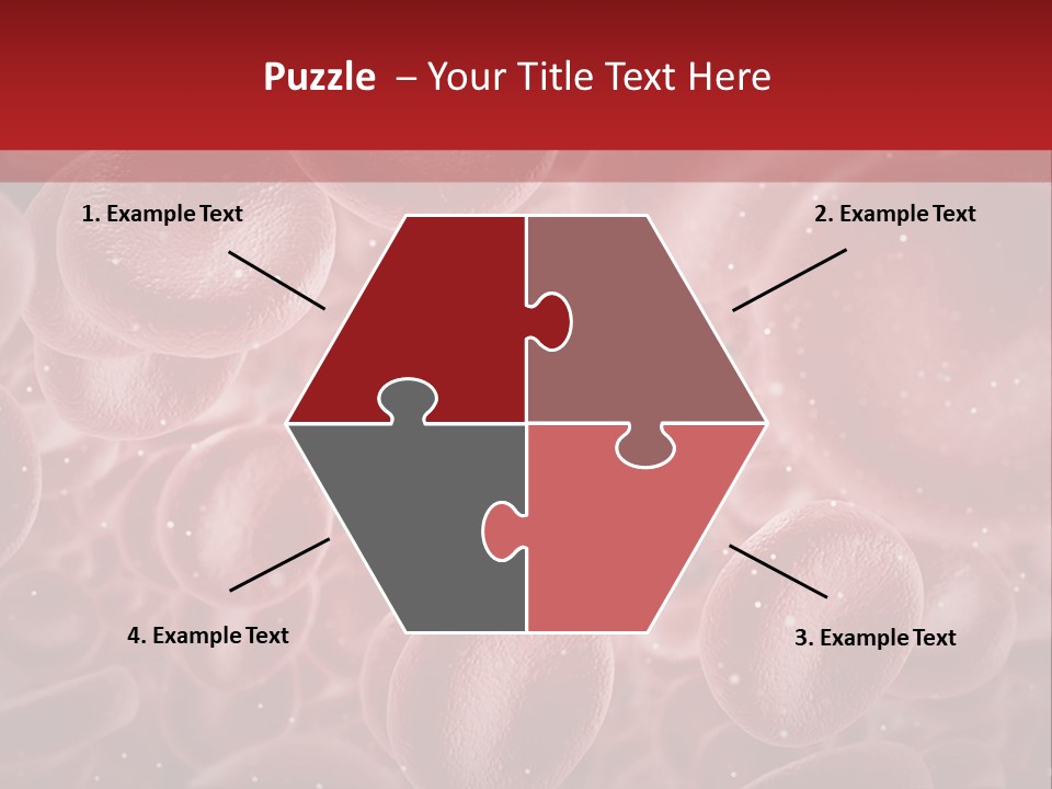 Genetic Erythrocytes Render PowerPoint Template