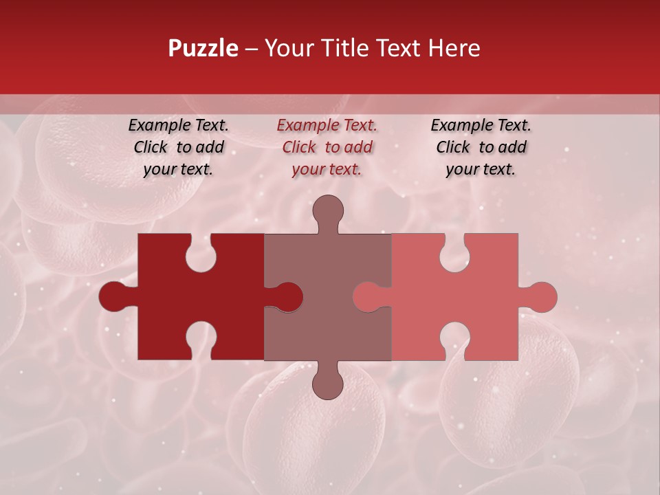 Genetic Erythrocytes Render PowerPoint Template