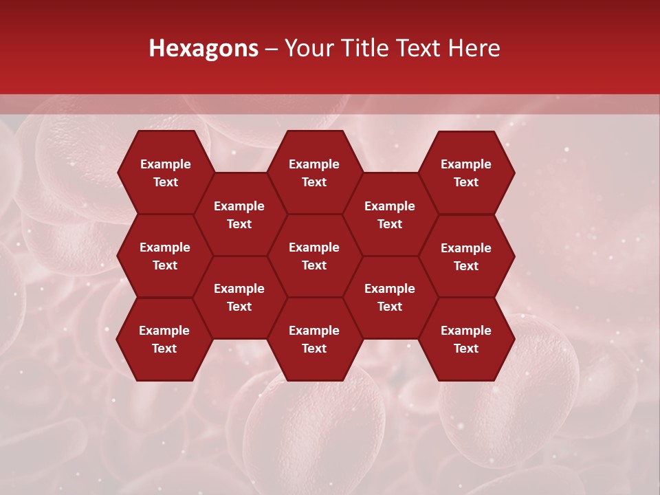 Genetic Erythrocytes Render PowerPoint Template