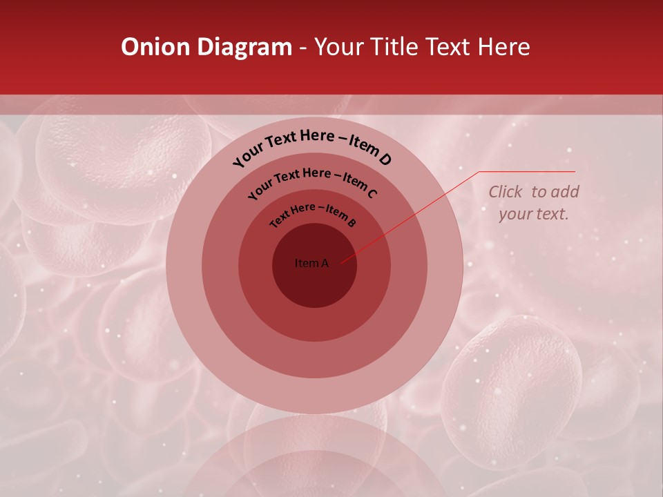 Genetic Erythrocytes Render PowerPoint Template