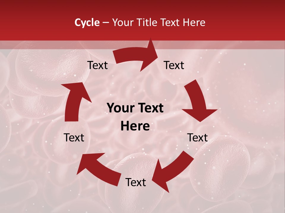 Genetic Erythrocytes Render PowerPoint Template