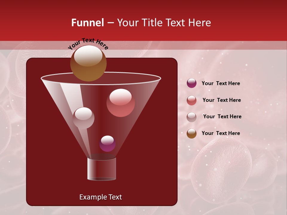 Genetic Erythrocytes Render PowerPoint Template