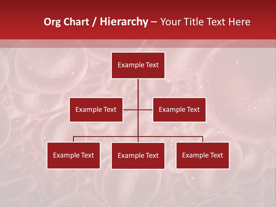 Genetic Erythrocytes Render PowerPoint Template