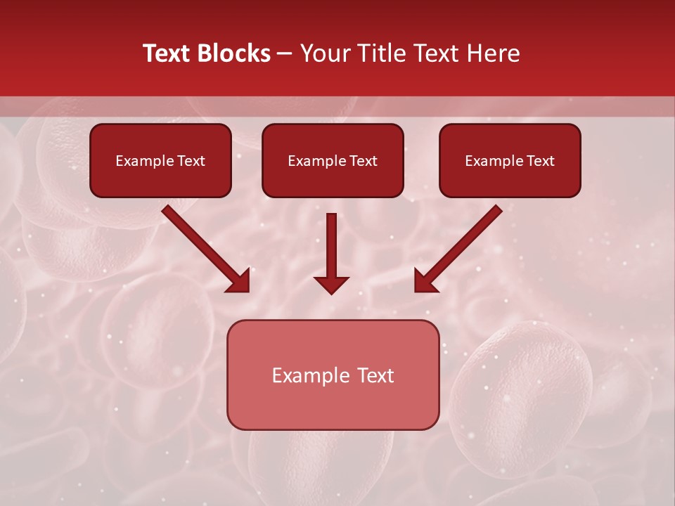 Genetic Erythrocytes Render PowerPoint Template