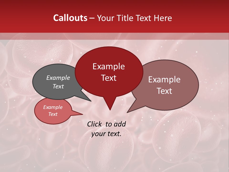 Genetic Erythrocytes Render PowerPoint Template