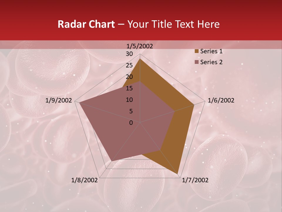 Genetic Erythrocytes Render PowerPoint Template