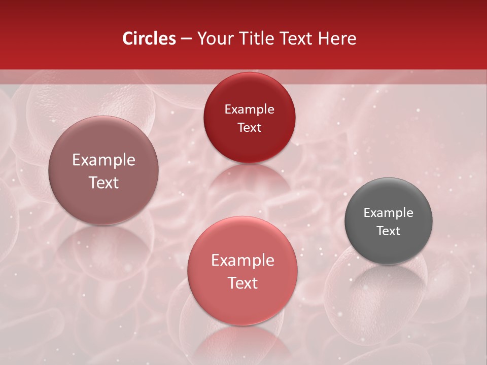 Genetic Erythrocytes Render PowerPoint Template