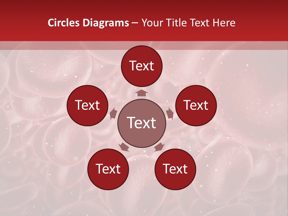 Genetic Erythrocytes Render PowerPoint Template