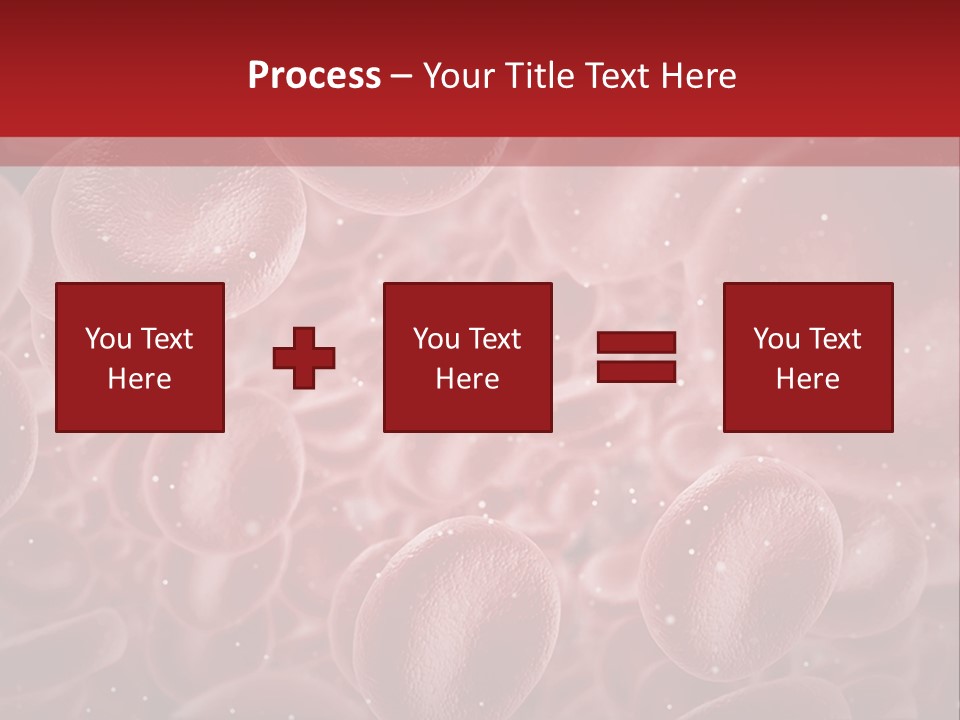 Genetic Erythrocytes Render PowerPoint Template