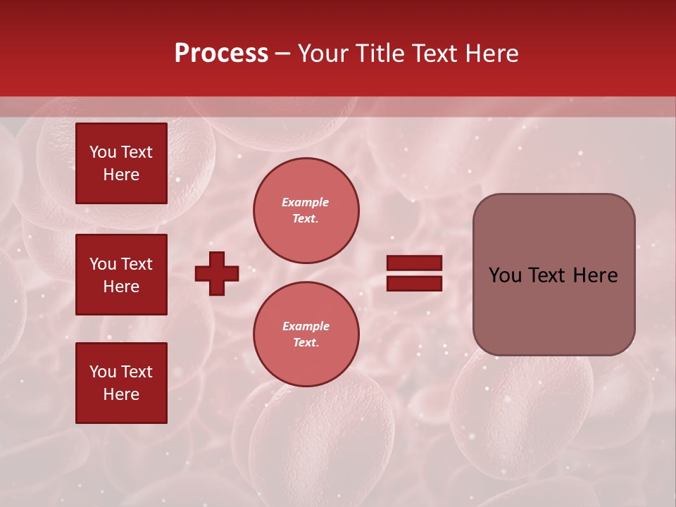 Genetic Erythrocytes Render PowerPoint Template