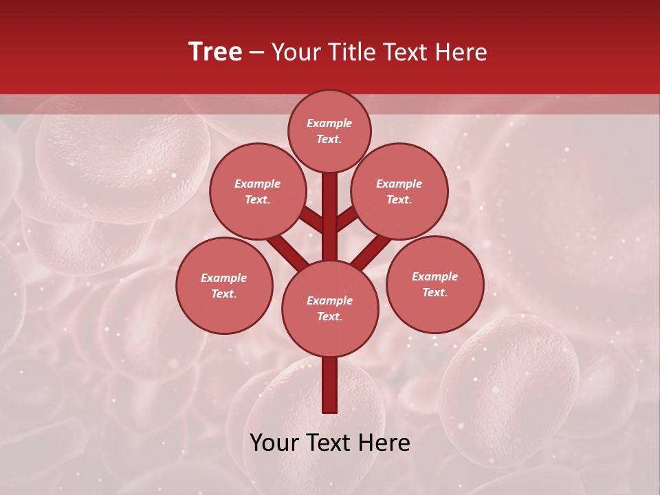 Genetic Erythrocytes Render PowerPoint Template