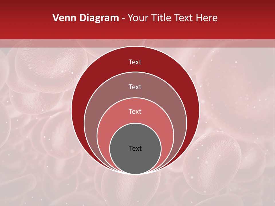Genetic Erythrocytes Render PowerPoint Template