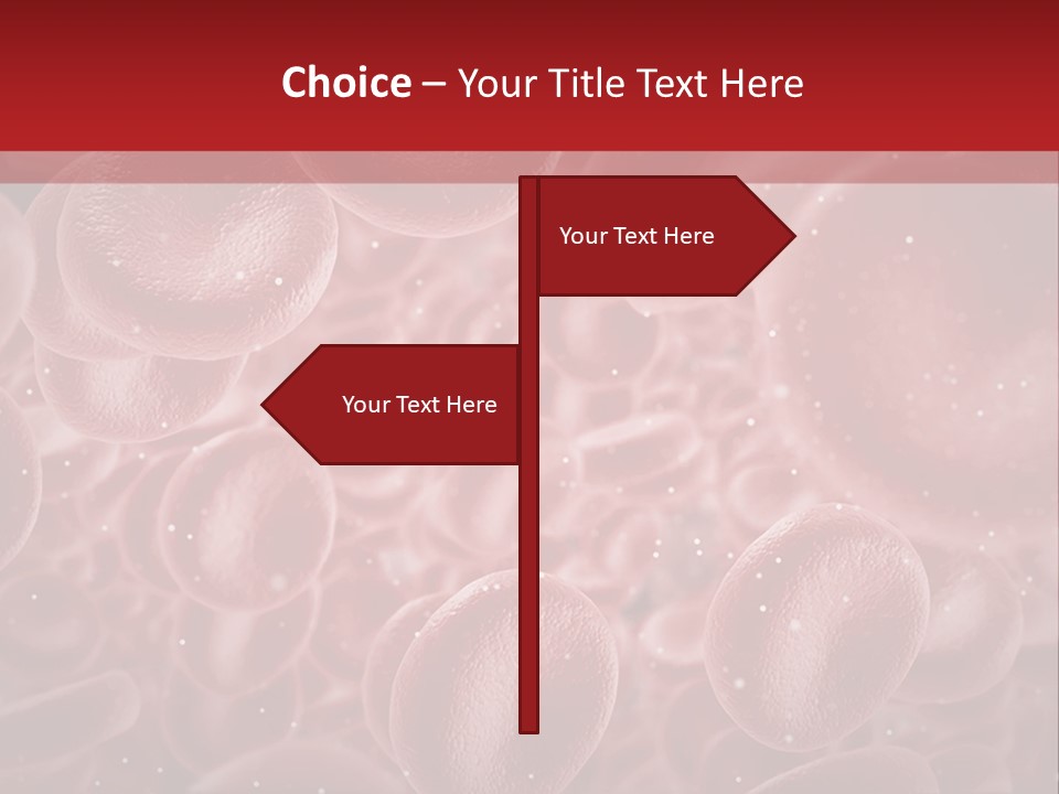 Genetic Erythrocytes Render PowerPoint Template