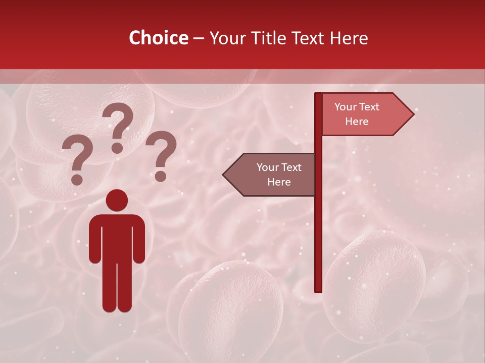 Genetic Erythrocytes Render PowerPoint Template
