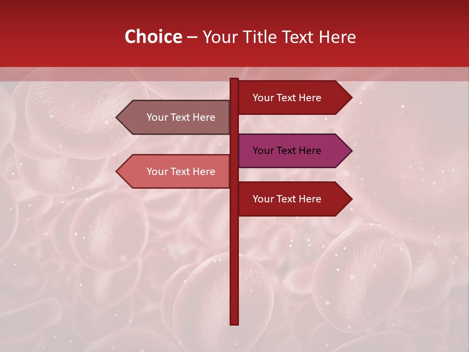 Genetic Erythrocytes Render PowerPoint Template