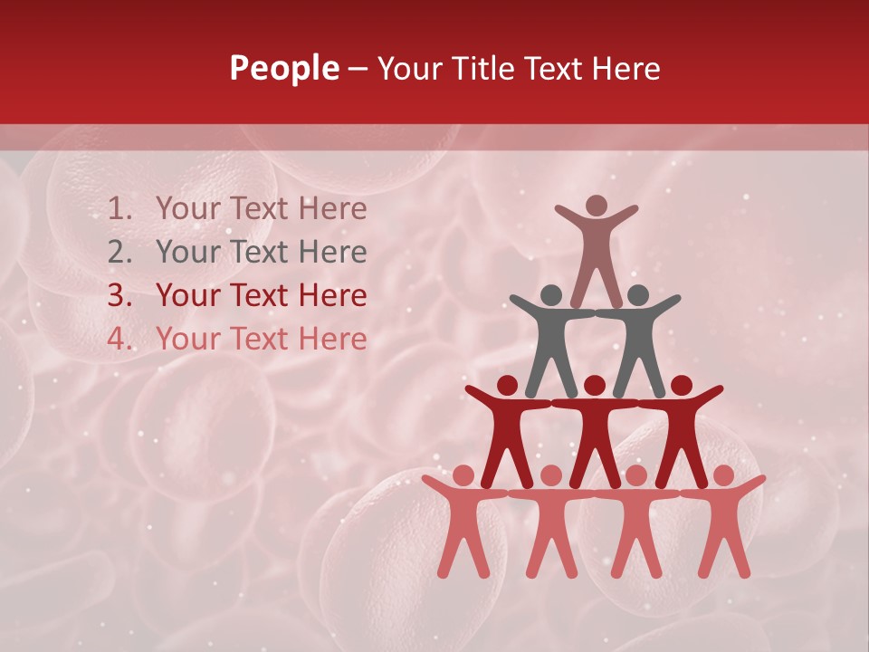 Genetic Erythrocytes Render PowerPoint Template