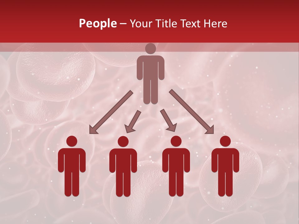 Genetic Erythrocytes Render PowerPoint Template