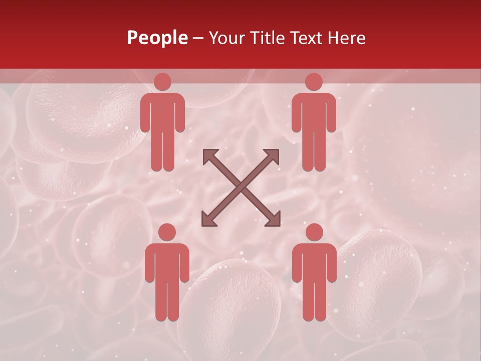 Genetic Erythrocytes Render PowerPoint Template