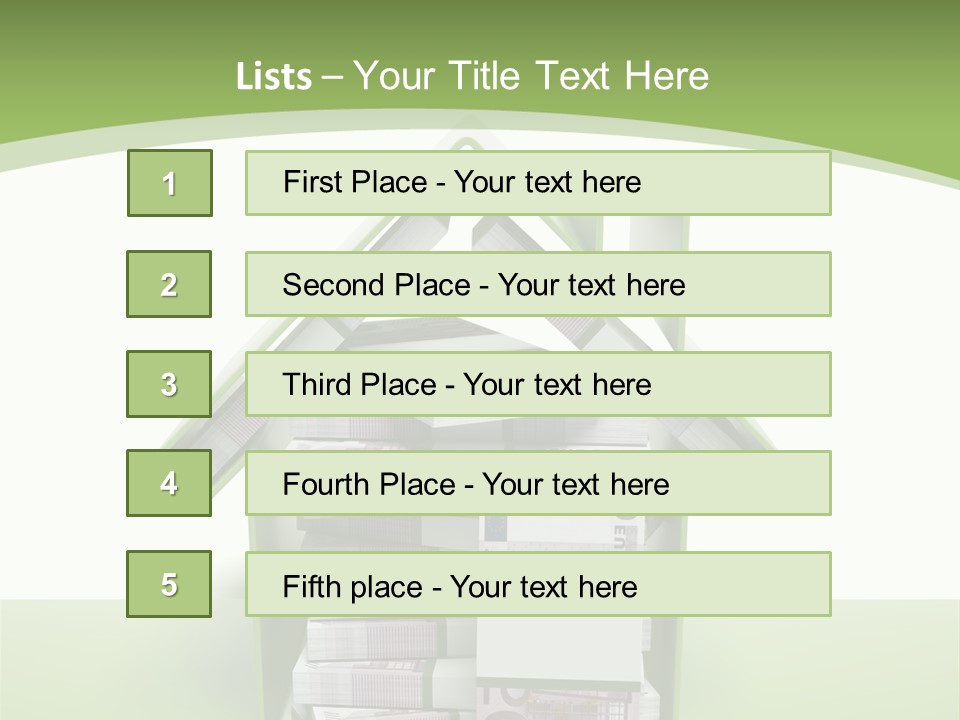 Ideas Rent Loan PowerPoint Template