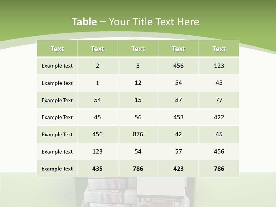 Ideas Rent Loan PowerPoint Template