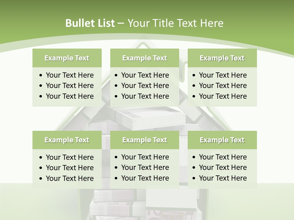 Ideas Rent Loan PowerPoint Template