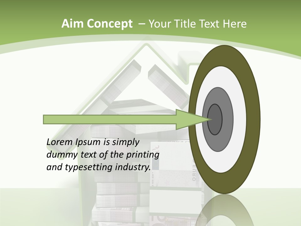 Ideas Rent Loan PowerPoint Template